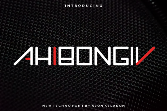 Ahibongiv: A Bold Display Font for Digital Branding