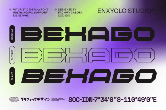 Bexago: A Display Font That Anchors Editorial Mood