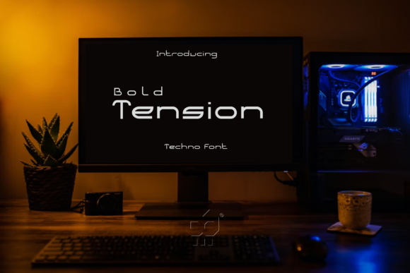 Bold Tension: A Display Font That Elevates Digital Branding