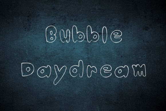 Bubble Daydream: A Friendly Display Font That Lifts Your Brand