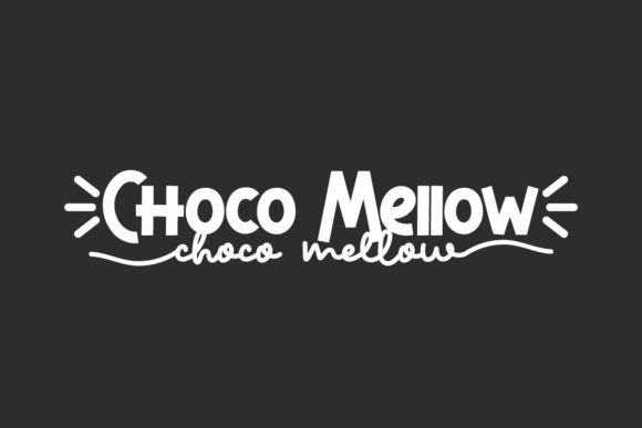 Choco Mellow: A Display Font That Feels Like Sunshine on Paper