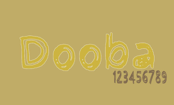 Dooba: A Display Font That Earns Its Space