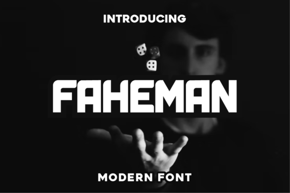 Faheman: A Bold Display Font for Editorial Impact