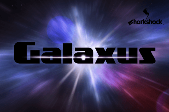 Galaxus: A Bold Display Font for Digital Branding