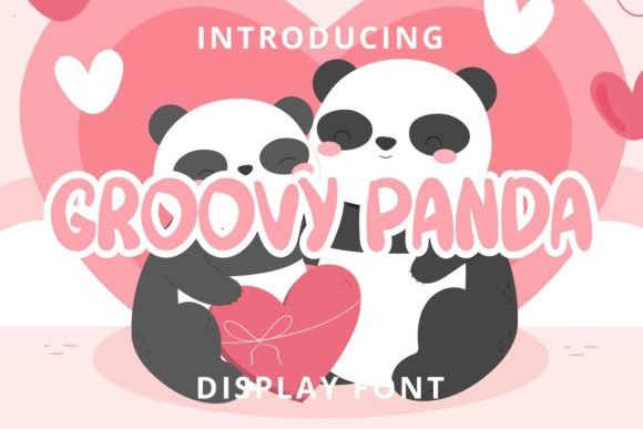 Groovy Panda: A Playfully Nostalgic Display Font for Real Branding