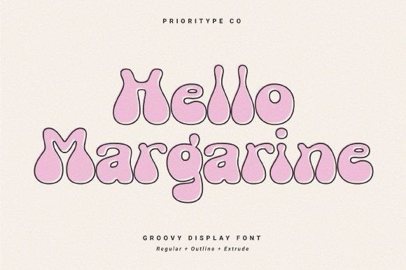 Hello Margarine: A Joyful Handwritten Font for Crafters & Sellers