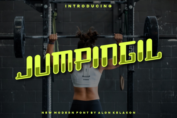 Jumpingil: A Bold Display Font for Editorial Impact