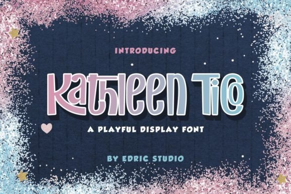 Kathleen Tico: A Display Font That Feels Like Hand-Poured Charm