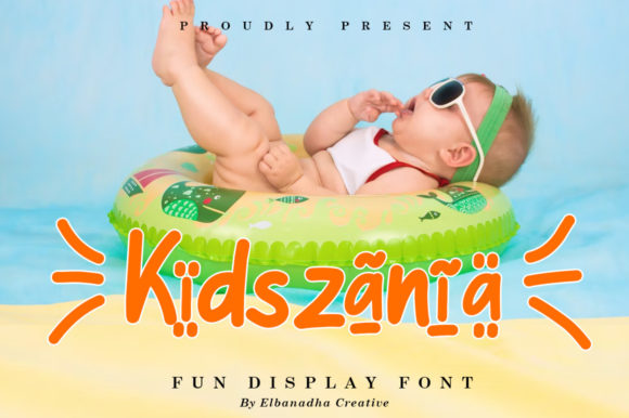 Kidszania: A Playful Yet Polished Display Font