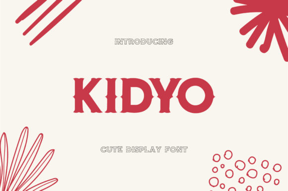 Kidyo: A Display Font That Speaks With Quiet Confidence