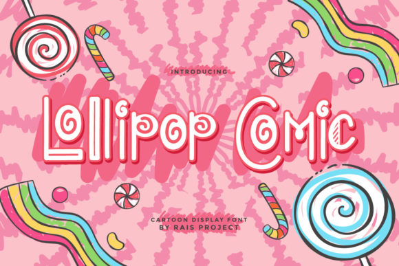 Lollipop Comic: A Playful Display Font for Editorial Charm