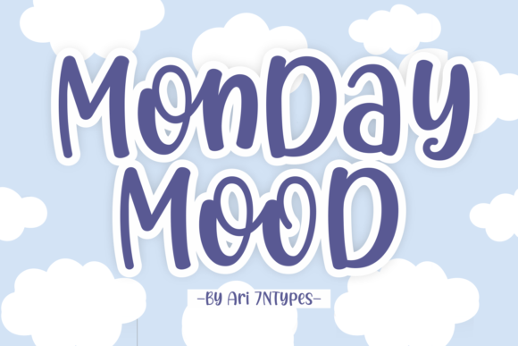 Monday Mood: A Playful Display Font for Digital Branding