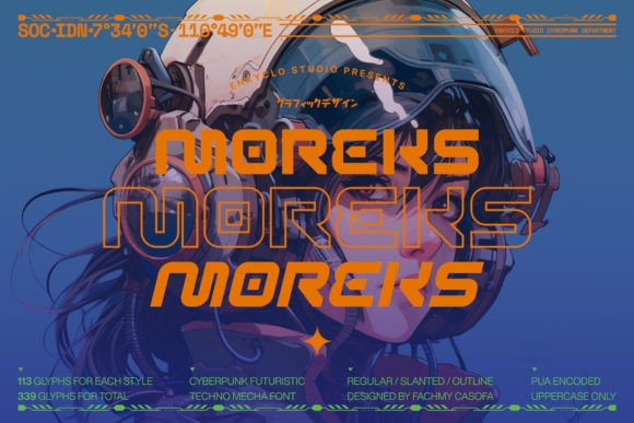 Moreks: A Display Font That Commands Attention