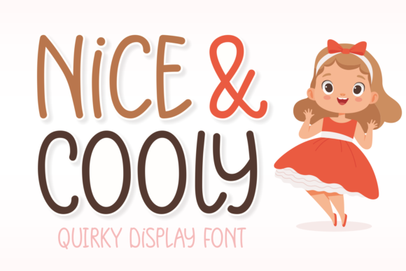 Nice and Cooly: A Playful Display Font for Joyful Branding