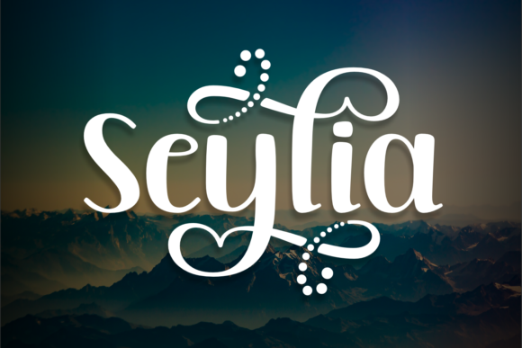 Seylia: A Modern Display Font for Digital Branding