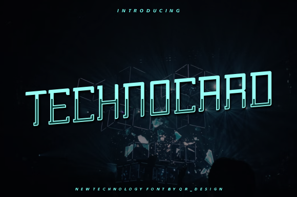 Technocard: A Display Font That Demands Attention—Wisely